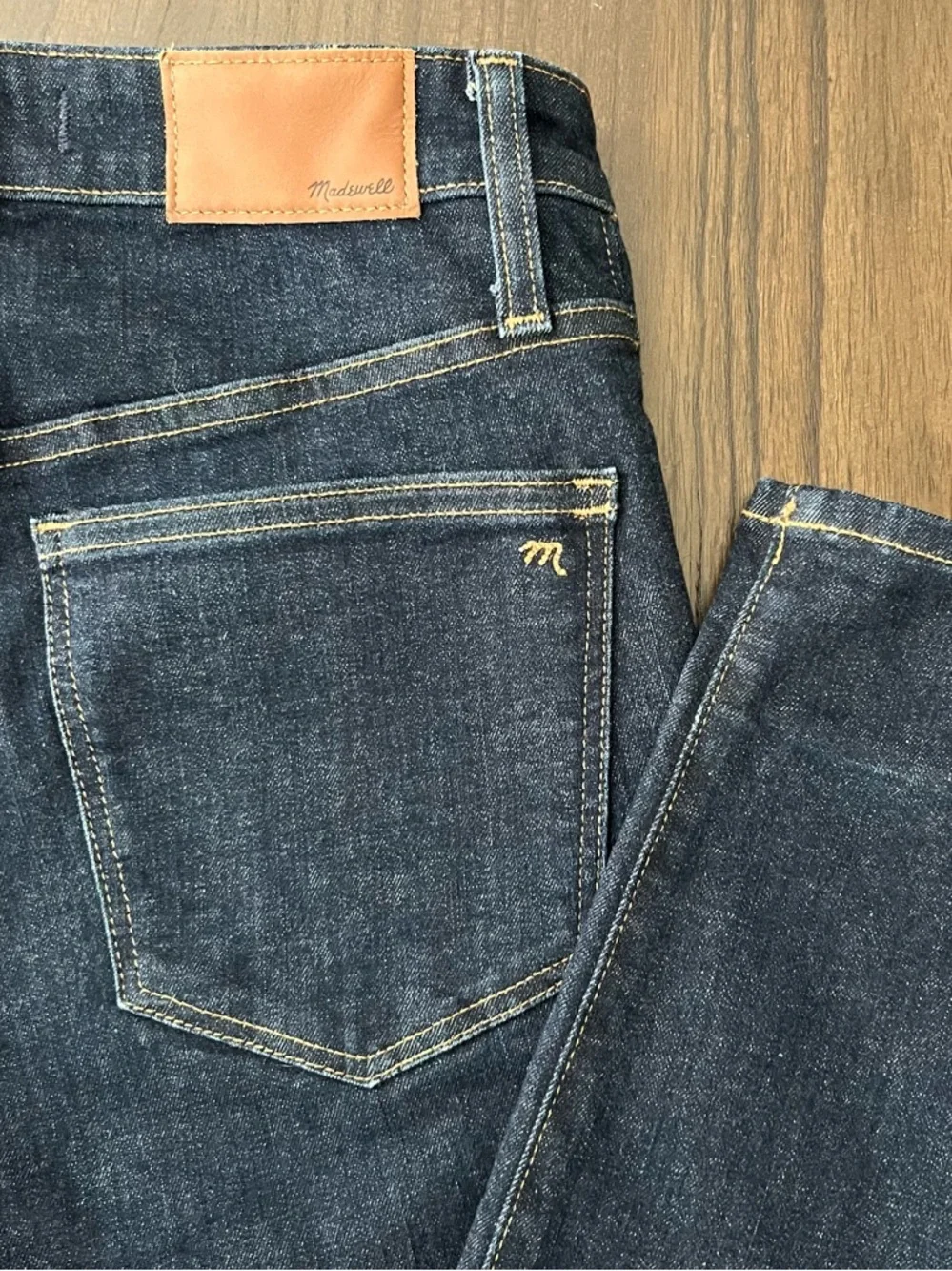 Madewell Indigo Blue “Curvy High-Rise Skinny”Jeans - 27 - Picture 2 of 6